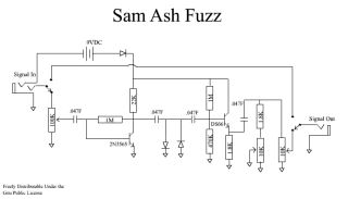 Sam Ash box schematic circuit diagram